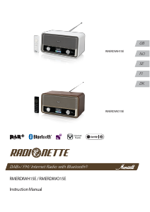 Käyttöohje Radionette RMERDIWO15E Radio
