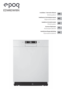 Manual Epoq EDW60W16N Dishwasher