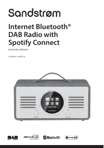 Handleiding Sandstrøm SL-IBTC18 Radio