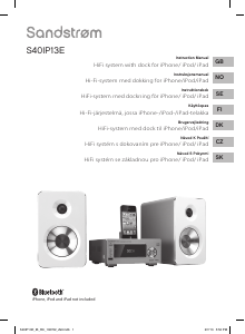 Handleiding Sandstrøm S40IP13E Stereoset