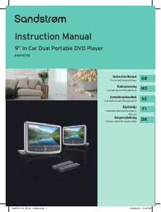 Manual Sandstrøm S92PDT11E DVD Player