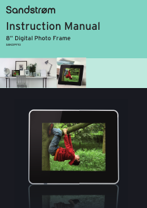 Handleiding Sandstrøm S8KDPF10 Digitale fotolijst