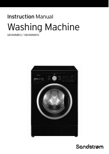 Handleiding Sandstrøm S814WMW13 Wasmachine