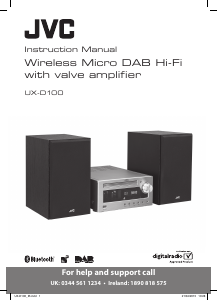 Handleiding JVC UX-D100 Stereoset