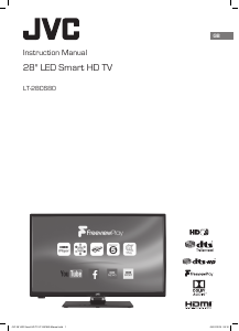 Handleiding JVC LT-28C680 LED televisie