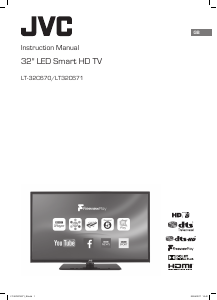 Handleiding JVC LT-32C671 LED televisie