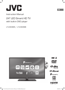 Handleiding JVC LT-24C685 LED televisie