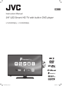 Handleiding JVC LT-24C655 LED televisie