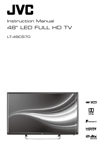 Handleiding JVC LT-48C570 LED televisie