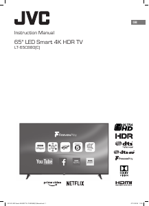 Handleiding JVC LT-65C880 LED televisie