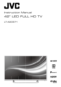 Handleiding JVC LT-42C571 LED televisie