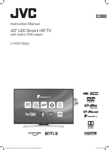 Handleiding JVC LT-43C795 LED televisie