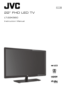 Handleiding JVC LT-22K560 LED televisie