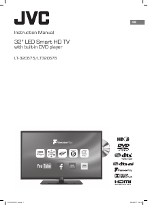 Handleiding JVC LT-32C676 LED televisie