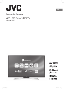 Handleiding JVC LT-49C770 LED televisie