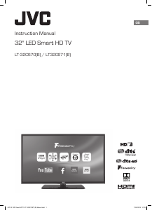 Handleiding JVC LT-32C670 LED televisie