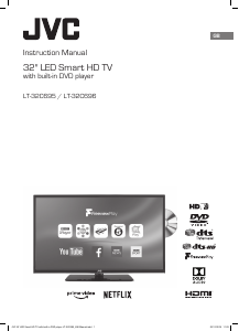 Handleiding JVC LT-32C696 LED televisie