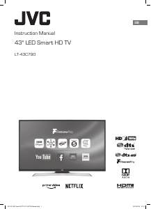 Handleiding JVC LT-43C790 LED televisie