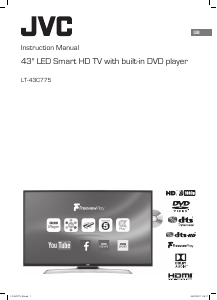 Handleiding JVC LT-43C775 LED televisie