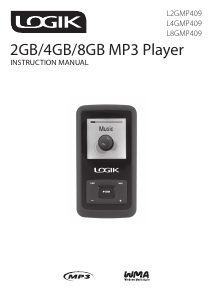 Bruksanvisning Logik L4GMP409 Mp3 spelare