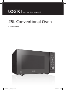 Manual Logik L25MDM13 Microwave