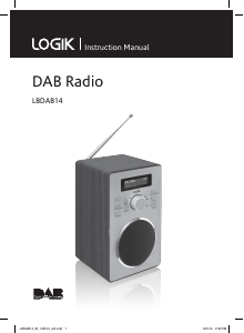 Handleiding Logik LBDAB14 Radio