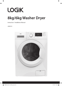 Manual Logik L8W6D18 Washer-Dryer