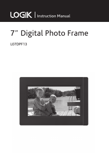 Bruksanvisning Logik L07DPF13 Digital fotoram