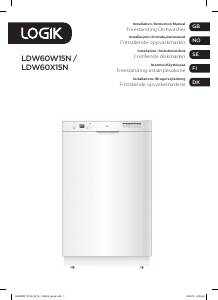 Manual Logik LDW60W15N Dishwasher