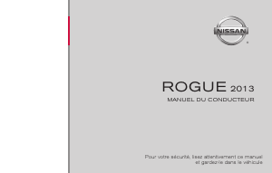 Mode d’emploi Nissan Rogue (2013)