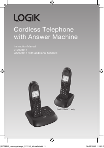 Manual Logik L1DTAM11 Wireless Phone
