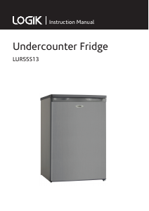Bruksanvisning Logik LUR55S13 Kylskåp