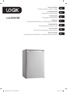 Manuál Logik LUL55W13E Lednice