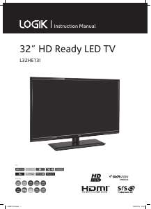 Handleiding Logik L32HE13I LED televisie