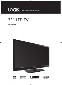 Handleiding Logik L32HE23 LED televisie