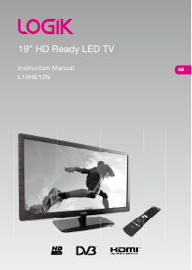 Handleiding Logik L19HE12N LED televisie