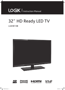 Handleiding Logik L32HE13B LED televisie