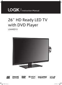 Handleiding Logik L26HED13 LED televisie