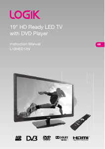 Handleiding Logik L19HED12N LED televisie