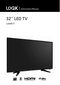 Handleiding Logik L32HE17 LED televisie