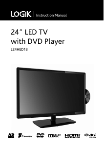 Handleiding Logik L24HED13 LED televisie