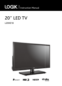 Handleiding Logik L20HE18 LED televisie