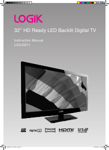 Handleiding Logik L32LED11 LED televisie