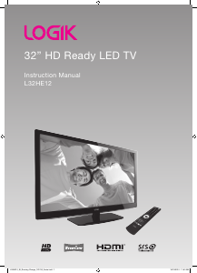 Handleiding Logik L32HE12 LED televisie
