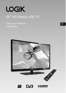 Handleiding Logik L29HE12N LED televisie
