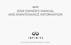 Handleiding Infiniti QX30 (2019)