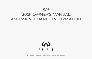 Bruksanvisning Infiniti Q60 Coupe (2019)