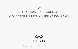 Bruksanvisning Infiniti Q70 (2019)