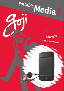 Bruksanvisning Goji G4GM2311 Mp3 spelare