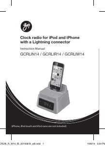 Bruksanvisning Goji GCRLIN14 Klockradio